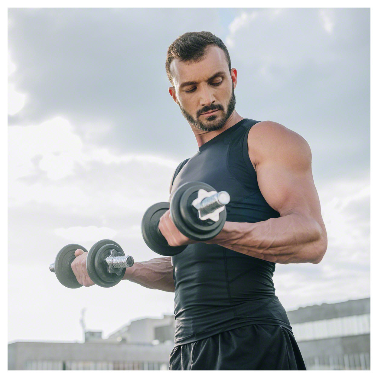 Kurzhantel-Set-Hanteln-Hantelscheiben-Gewichte-Bizeps-Hanteltraining