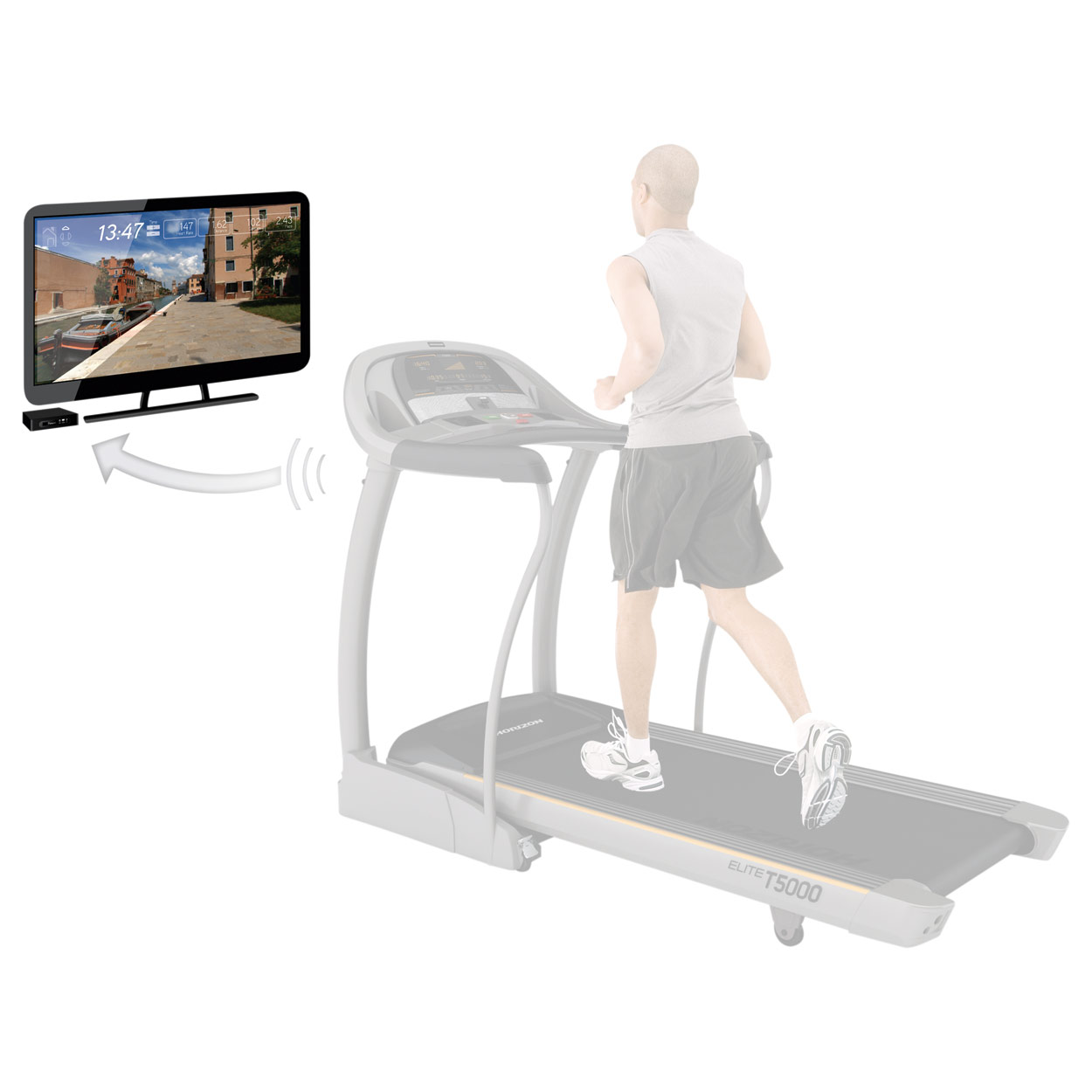 Passport-Media-Player-Vision-Horizon-Fitness-Laufbaender-Ergometer-Elliptical
